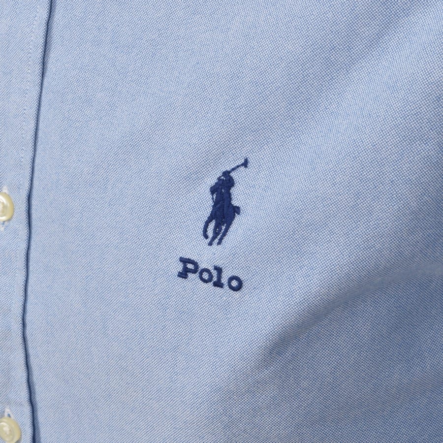 Alternative Image for ProductRalph Lauren Oxford Long Sleeve Shirt Blue3